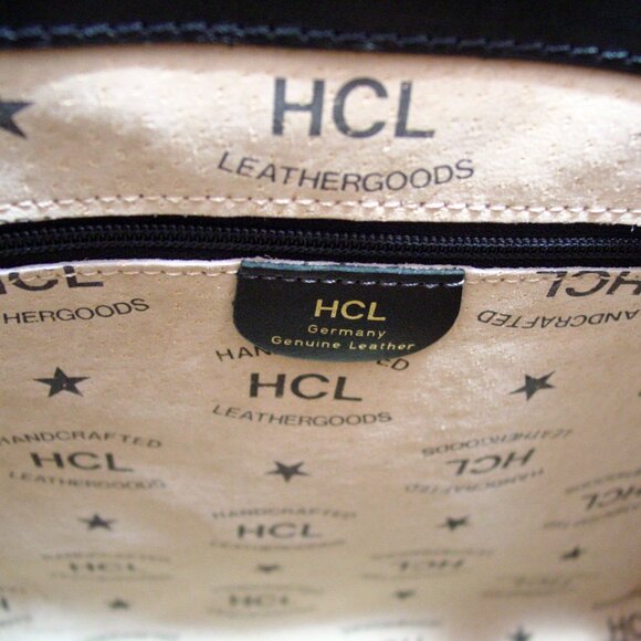 HCL Hand Crafted Leather Goods Tote/Shoulder Bag 24K Hardware - Made in GERMANY - Picture 9 of 13